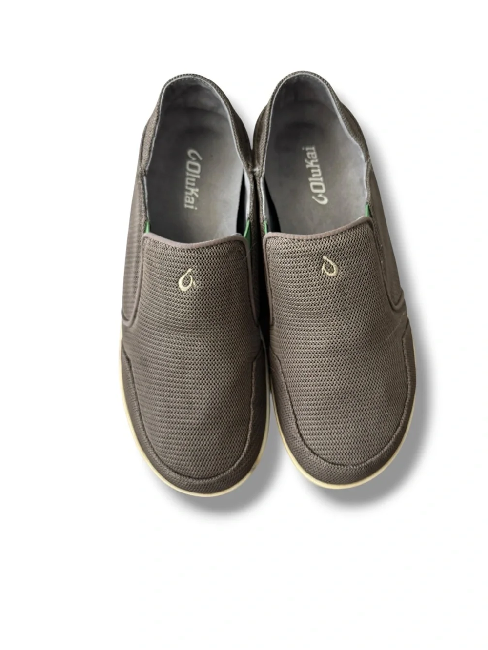 OluKai Men’s Size 10 Brown Mesh Slip On Casual Shoes EU 43